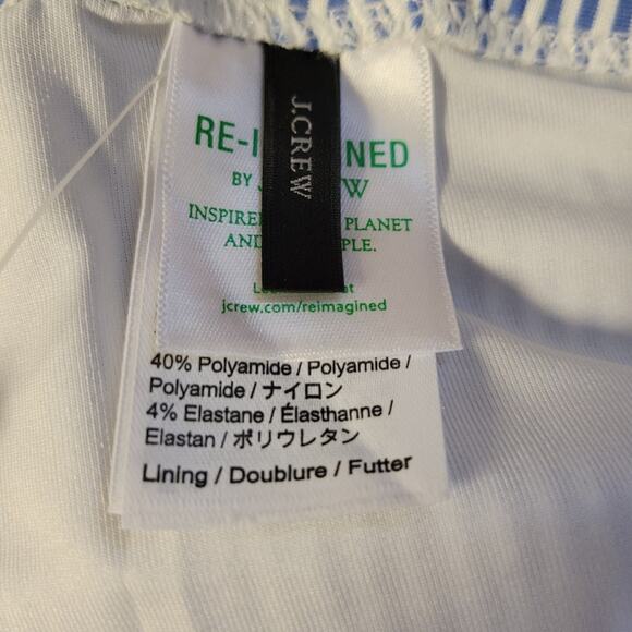 NWT J.Crew Ruched One Shoulder One Piece Swimsuit Vacation Beach Plus‎ Size 24 - Picture 6 of 11